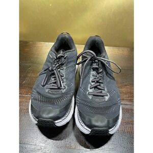 Hoka Clifton‎ 8 Gray Running Shoes Sneakers Womens Athletic Comfort Sz 8.5